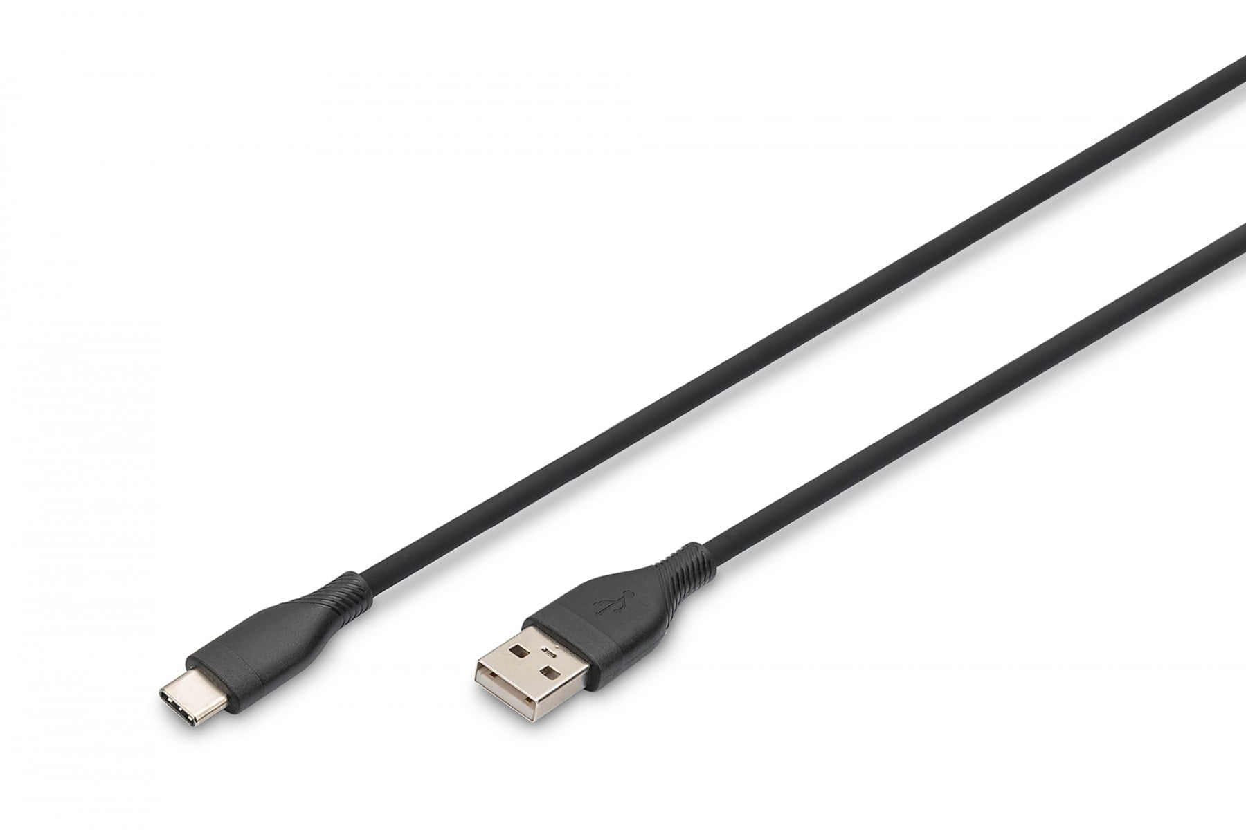 DIGITUS Cavo di alimentazione in silicone USB-A a USB-C, USB 2.0 60W, 1m nero - CAVI PER COMPUTER E PERIFERICHE | TecnoCARE.net Sabaudia, Latina, Terracina, San Felice Circeo e Pontinia
