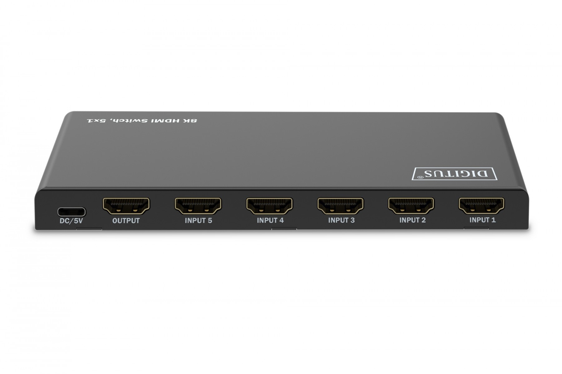 DIGITUS Switch HDMI 5x1, 8K/60Hz (4:4:4) con HDR, 48 Gbps, HDCP 2.3 - ELABORAZIONI E DISTRIBUZIONI DEL SEGNALE | TecnoCARE.net Sabaudia, Latina, Terracina, San Felice Circeo e Pontinia
