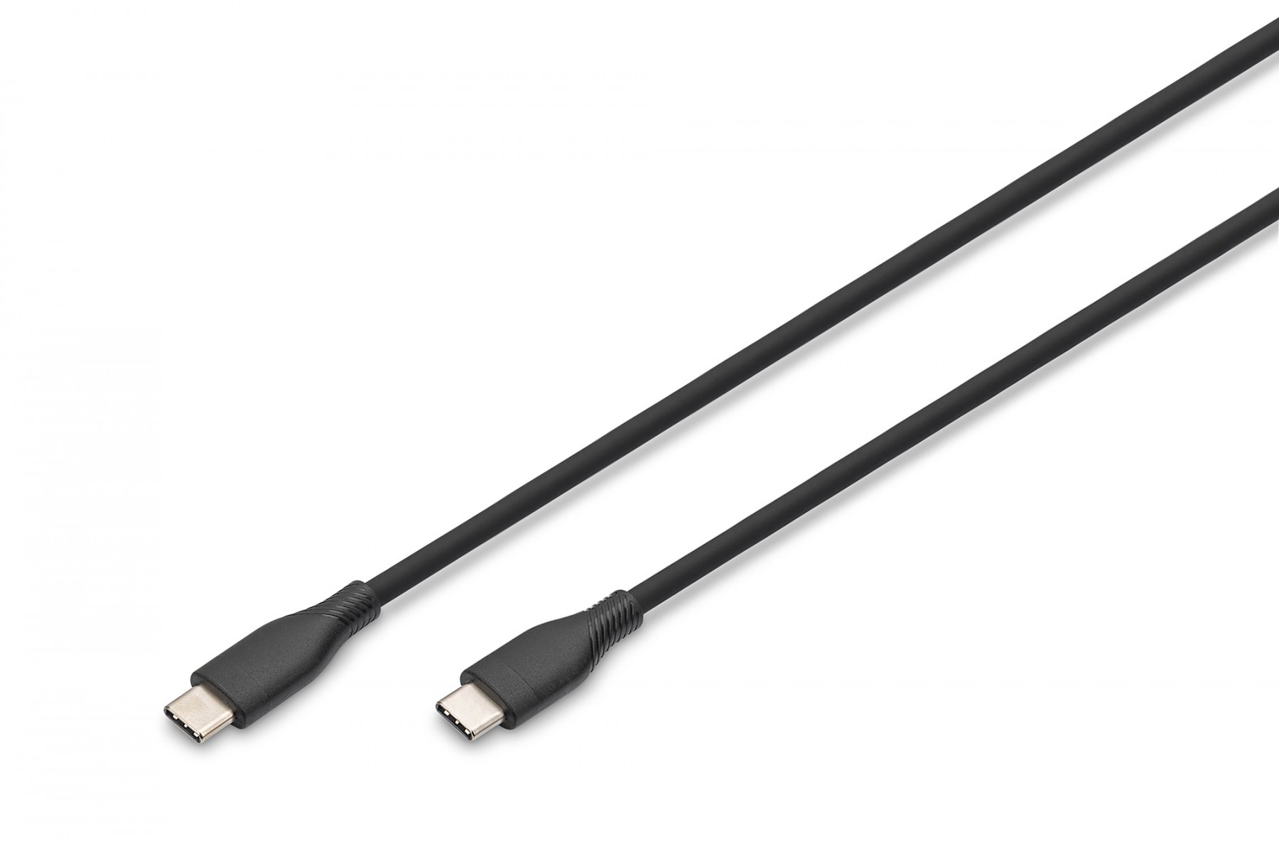DIGITUS Cavo di alimentazione in silicone USB-C - USB-C, USB 2.0 60W, 0,5m nero - CAVI PER COMPUTER E PERIFERICHE | TecnoCARE.net Sabaudia, Latina, Terracina, San Felice Circeo e Pontinia