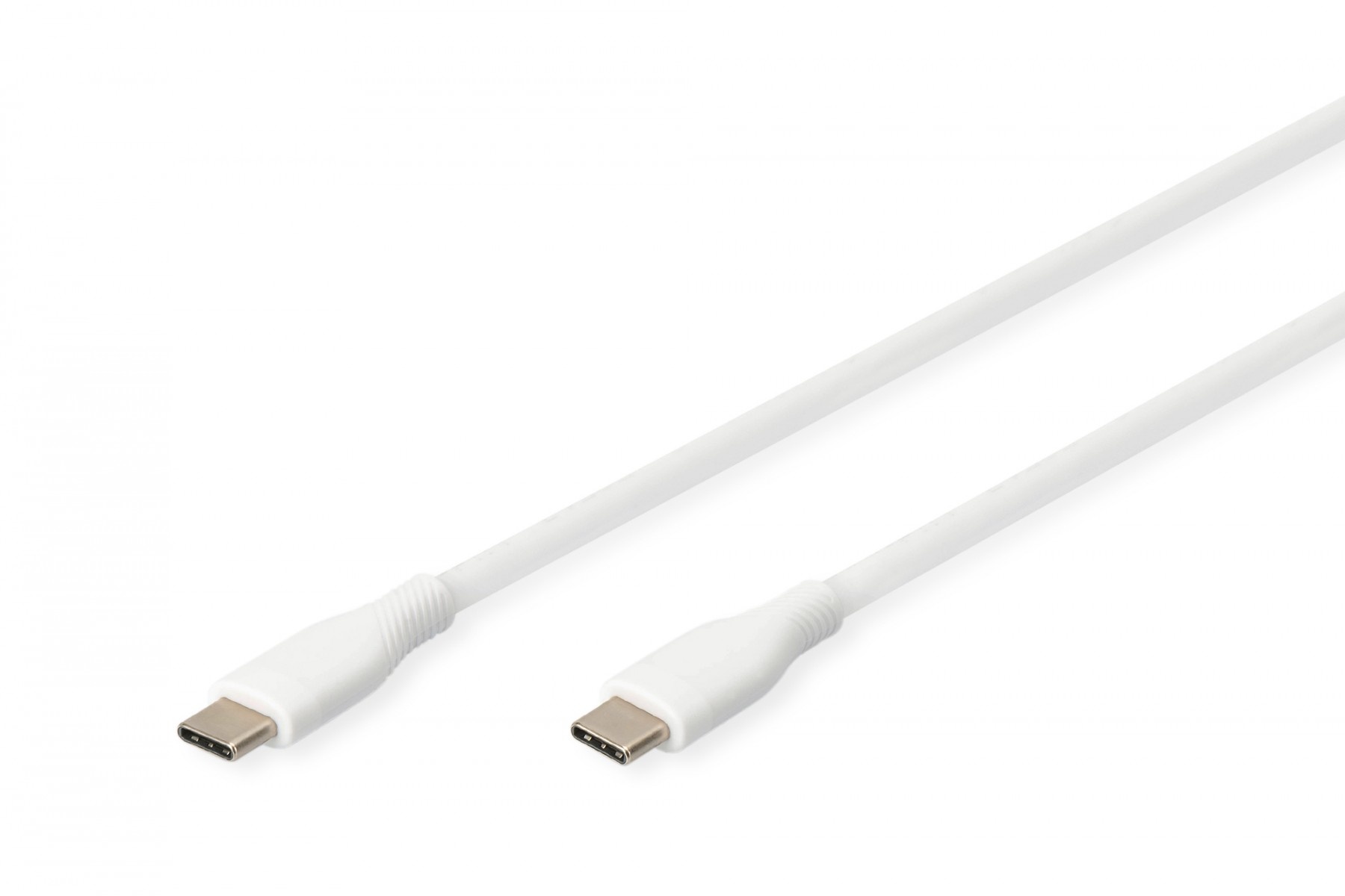 DIGITUS Cavo di alimentazione in silicone USB-C a USB-C, USB 2.0 60W, 2m bianco - CAVI PER COMPUTER E PERIFERICHE | TecnoCARE.net Sabaudia, Latina, Terracina, San Felice Circeo e Pontinia