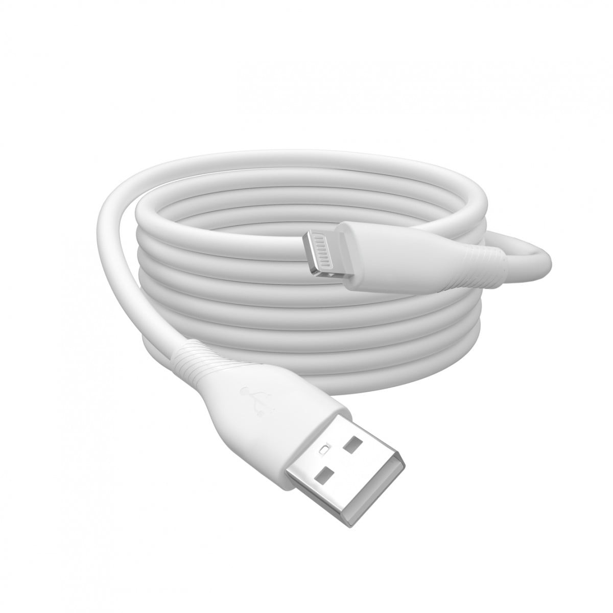 DIGITUS Cavo di alimentazione in silicone USB-A a Lightning, USB 2.0 12W, MFI, 2m bianco - CAVI PER COMPUTER E PERIFERICHE | TecnoCARE.net Sabaudia, Latina, Terracina, San Felice Circeo e Pontinia