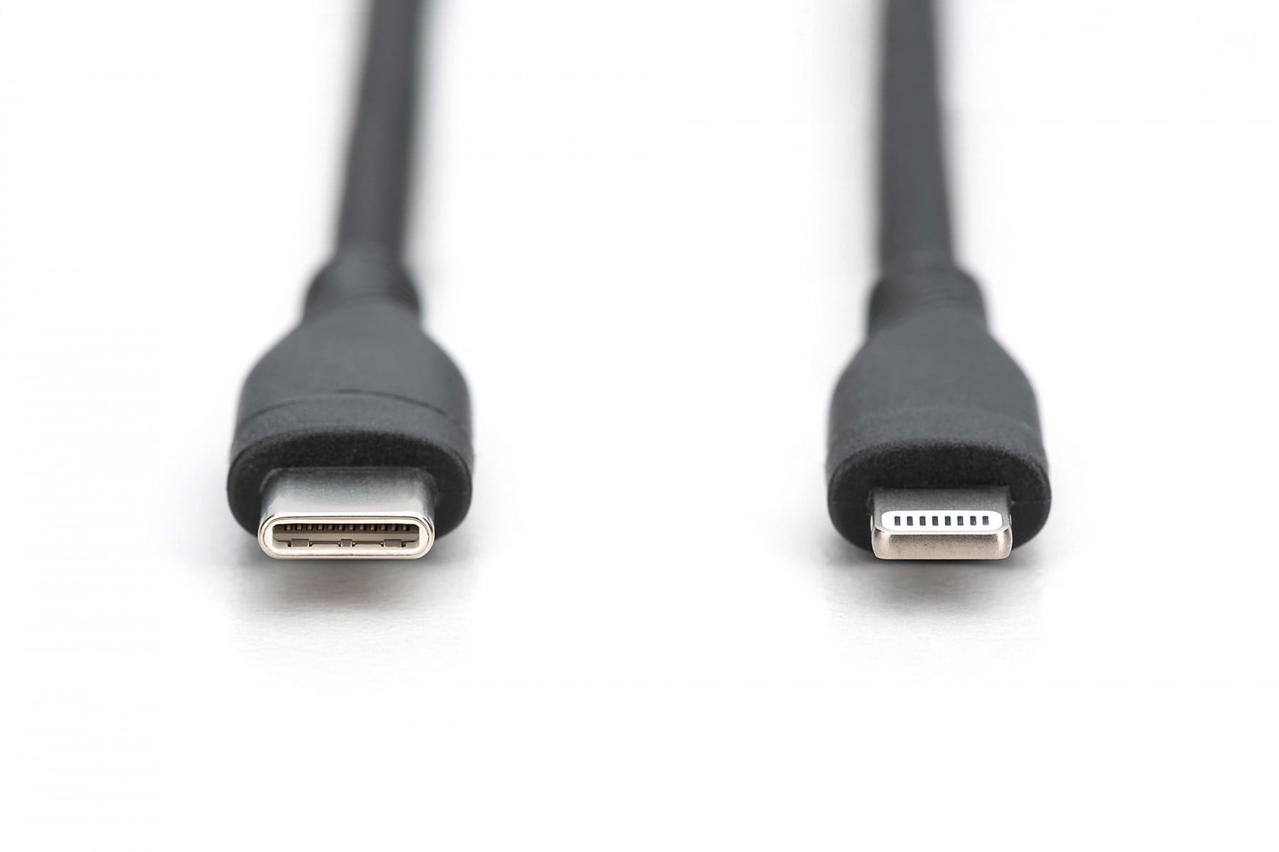 DIGITUS Cavo di alimentazione in silicone USB-C a Lightning, USB 2.0 60W, MFI, 1m nero - CAVI PER COMPUTER E PERIFERICHE | TecnoCARE.net Sabaudia, Latina, Terracina, San Felice Circeo e Pontinia
