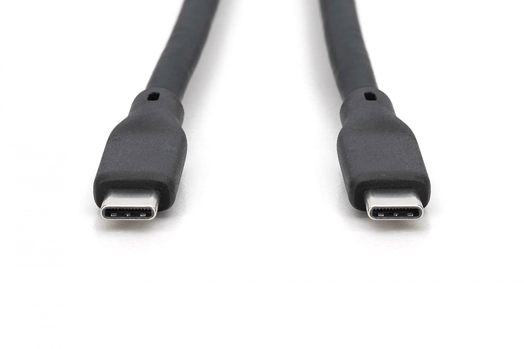 DIGITUS Cavo di collegamento in silicone USB-C a USB-C, USB 4 Gen3 40G 8K60Hz 240W, 0,5 m, nero - CAVI PER COMPUTER E PERIFERICHE | TecnoCARE.net Sabaudia, Latina, Terracina, San Felice Circeo e Pontinia