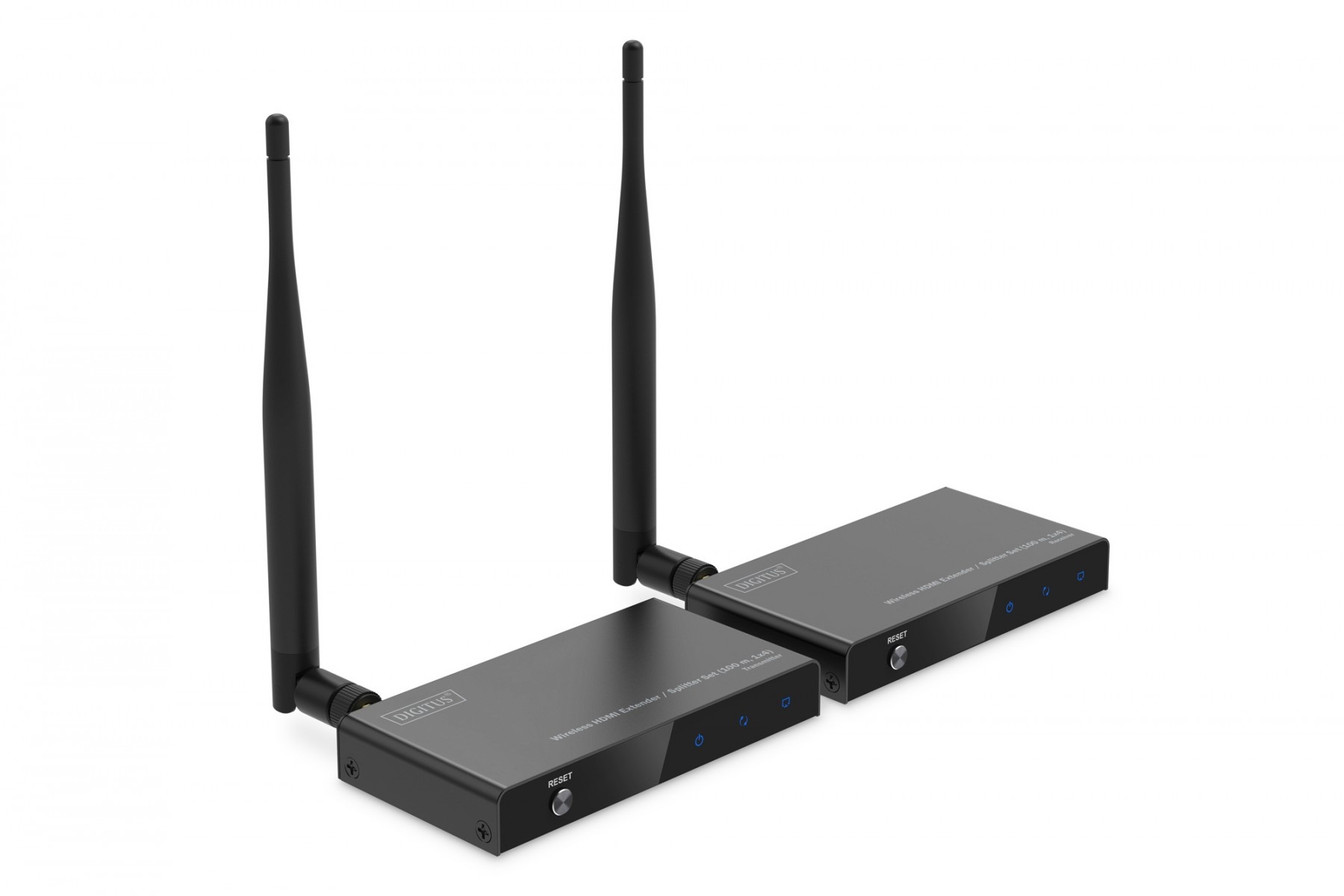 DIGITUS DIGITUS Estensore Splitter HDMI Wireless 100m 1080p 60Hz FHD 5GHz HDCP 1.3 (set) - ELABORAZIONI E DISTRIBUZIONI DEL SEGNALE | TecnoCARE.net Sabaudia, Latina, Terracina, San Felice Circeo e Pontinia