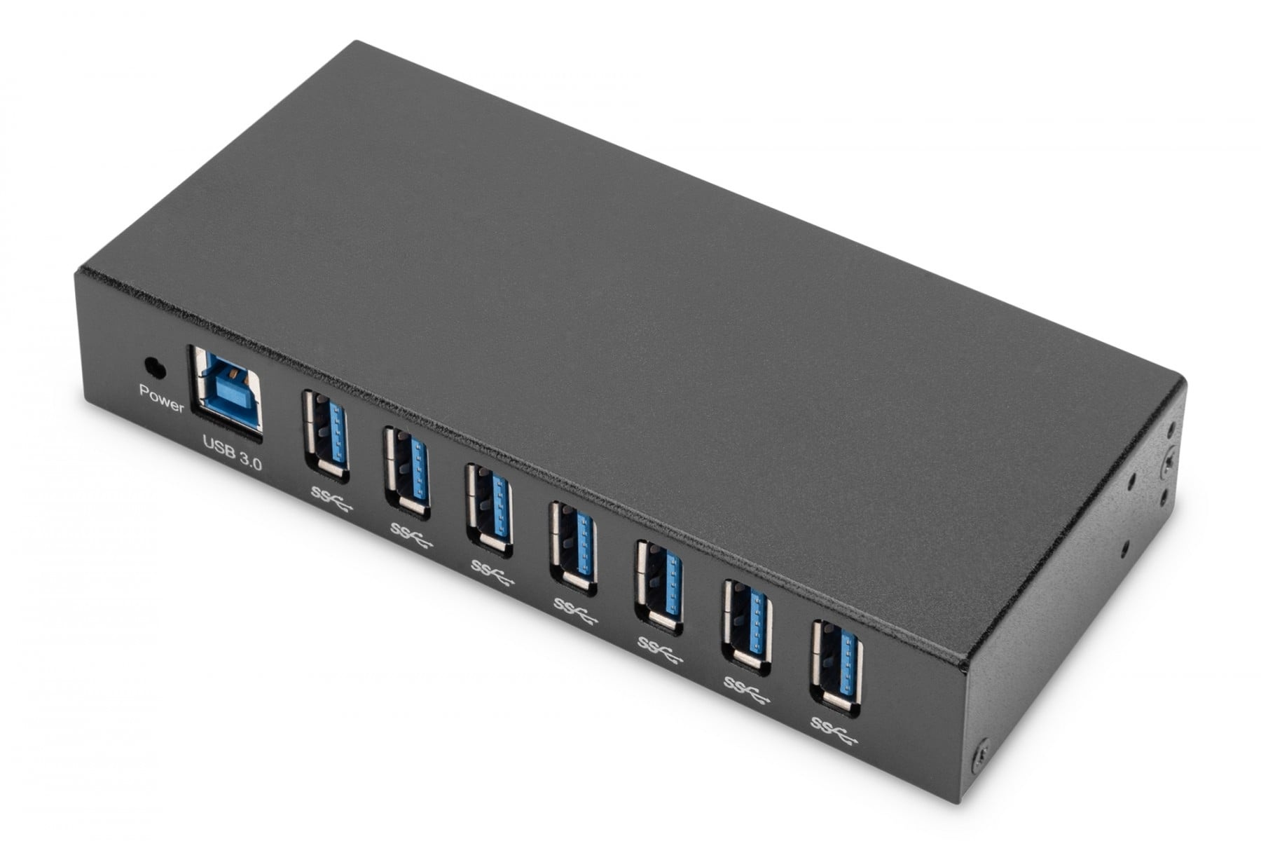 DIGITUS Hub/concentratore industriale attivo USB 3.0 SuperSpeed a 7 porte, costruzione in metallo, guida DIN - COMPONENTI | TecnoCARE.net Sabaudia, Latina, Terracina, San Felice Circeo e Pontinia