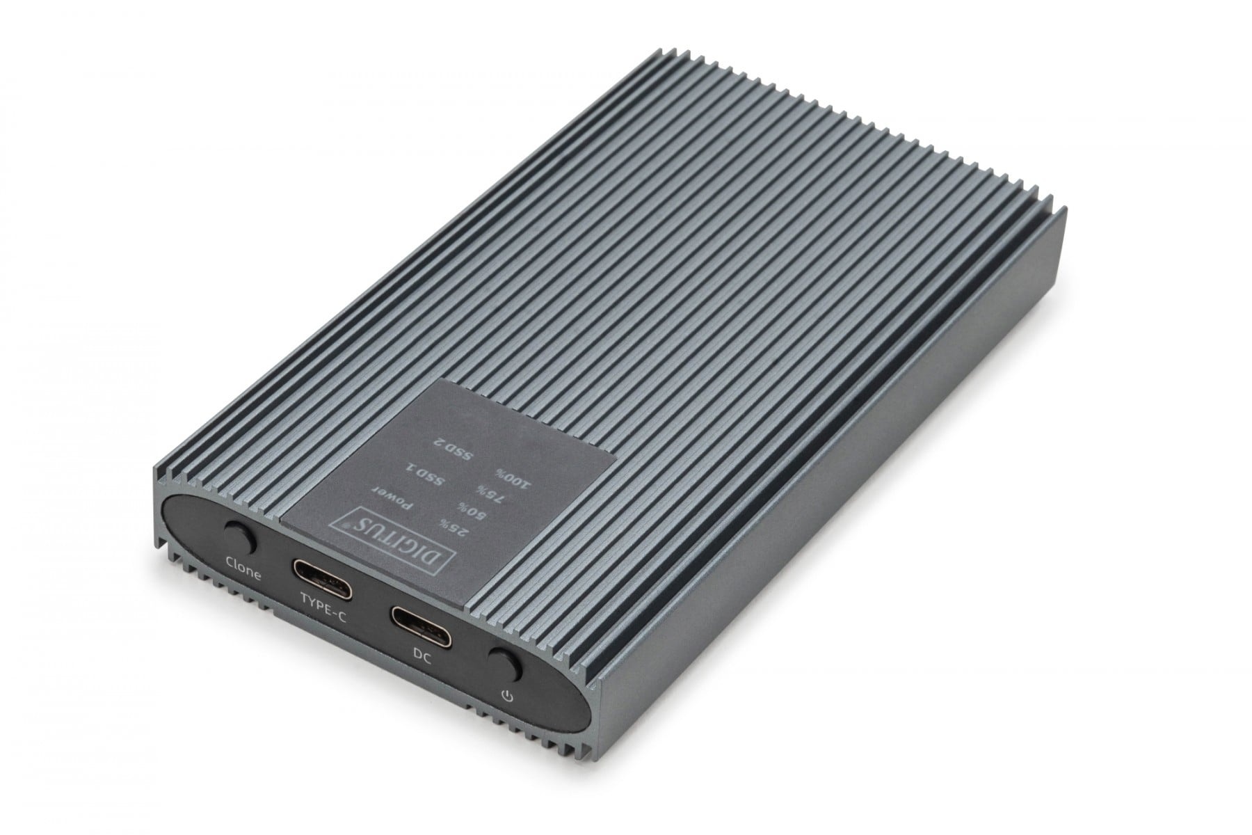 DIGITUS Involucro/stazione di clonazione USB 3.1 Tipo C per SSD M.2 NVMe 20 Gbps, in alluminio, senza attrezzi - COMPONENTI | TecnoCARE.net Sabaudia, Latina, Terracina, San Felice Circeo e Pontinia
