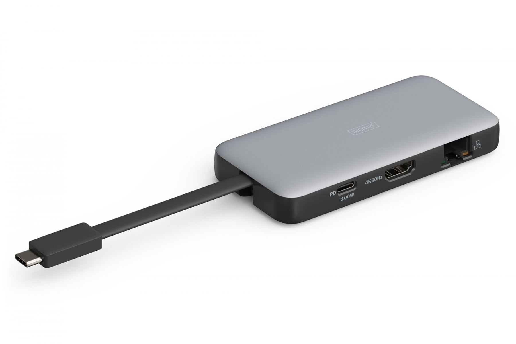 DIGITUS Stazione di docking da viaggio USB-C a 7 porte, max. 4K/60Hz con HDR, HDMI, USB-A 3.2 Gen1, Ethernet Gigabit SD/Micro SD, PD 100W - PC | TecnoCARE.net Sabaudia, Latina, Terracina, San Felice Circeo e Pontinia