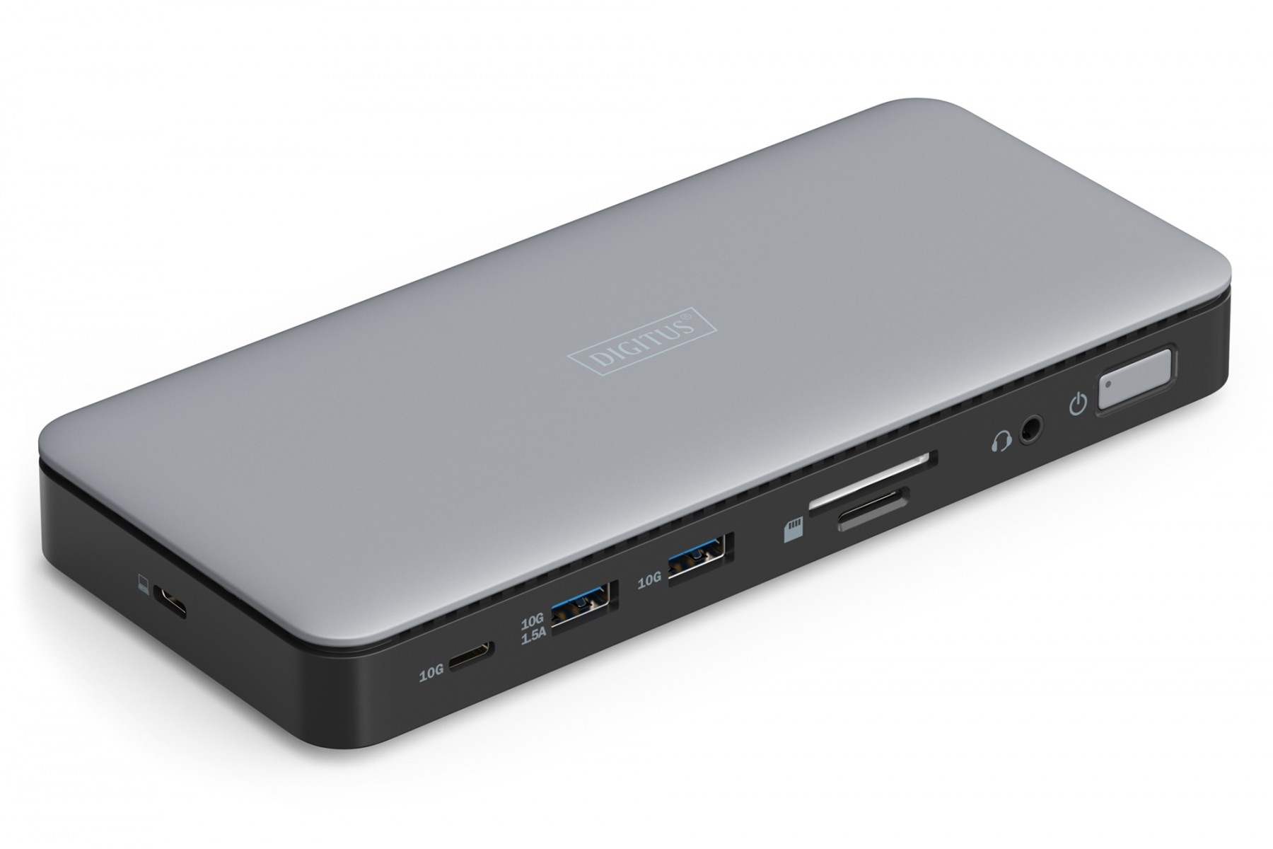 DIGITUS Stazione di docking USB-C 11 porte, max. 4K/60Hz con HDR, HDMI, DP, max. 3 monitor (MST), USB-C 3.2 Gen 2, Gigabit Ethernet, SD/Micro SD, Audio, DC 150W - PC | TecnoCARE.net Sabaudia, Latina, Terracina, San Felice Circeo e Pontinia