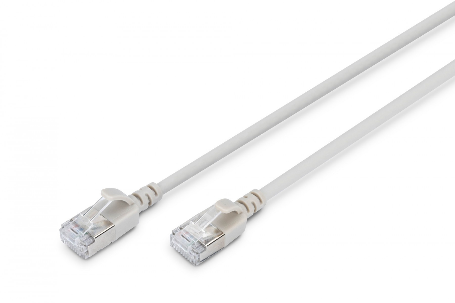 DIGITUS Cavo patch slim RJ45-RJ45, Cat. 6A, F/FTP, AWG 32/7, LSOH, 1.5 m, grigio - CAVI PER COMPUTER E PERIFERICHE | TecnoCARE.net Sabaudia, Latina, Terracina, San Felice Circeo e Pontinia