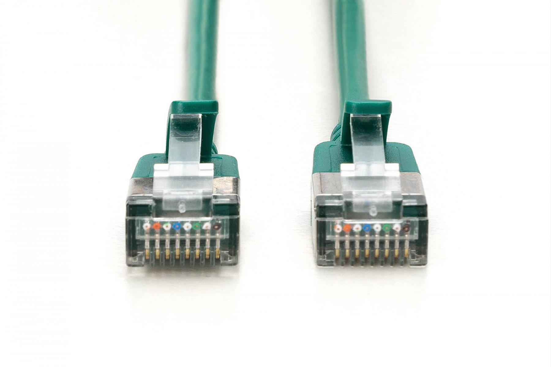 DIGITUS Cavo patch slim RJ45-RJ45, Cat. 6A, F/FTP, AWG 32/7, LSOH, 0.5 m, verde - CAVI PER COMPUTER E PERIFERICHE | TecnoCARE.net Sabaudia, Latina, Terracina, San Felice Circeo e Pontinia