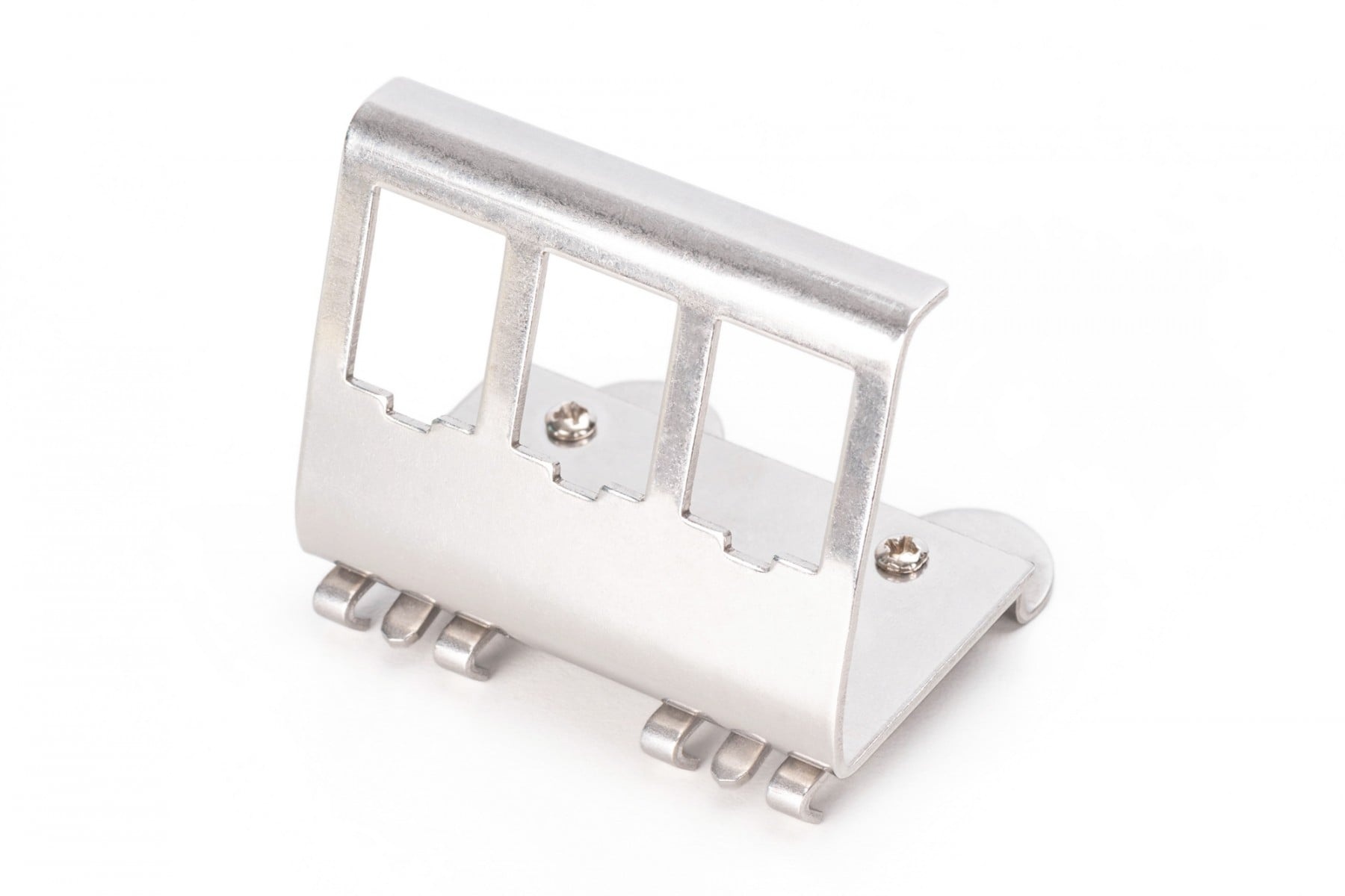 DIGITUS Adattatore keystone per guida DIN, profilo per 3x modulo keystone - DISPOSITIVI E ACCESSORI DI CABLAGGIO | TecnoCARE.net Sabaudia, Latina, Terracina, San Felice Circeo e Pontinia