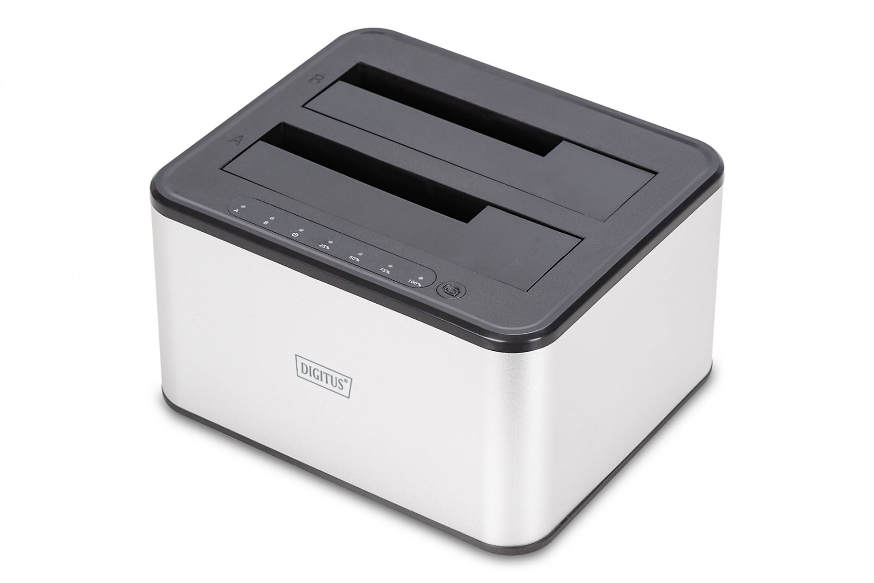 DIGITUS Stazione di docking USB 3.0 Super Speed per 2x SSD/HDD 2.5/3.5" SATA III max. 2x20TB con funzione di clonazione - SUPPORTI PER LA MEMORIZZAZIONE | TecnoCARE.net Sabaudia, Latina, Terracina, San Felice Circeo e Pontinia