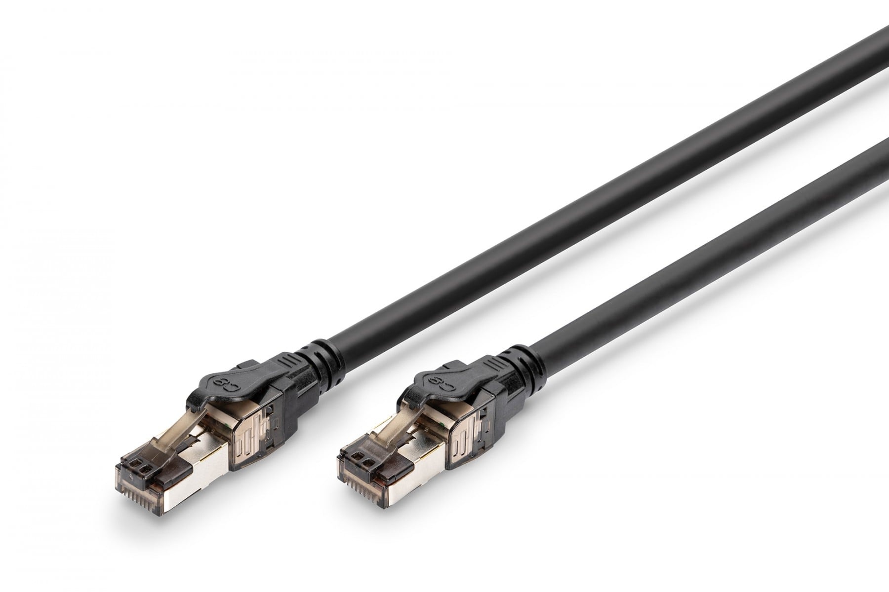 DIGITUS Cavo patch RJ45-RJ45, Cat. 8.1, S/FTP, AWG 24/7, LSOH, 2 m, nero - CAVI PER COMPUTER E PERIFERICHE | TecnoCARE.net Sabaudia, Latina, Terracina, San Felice Circeo e Pontinia
