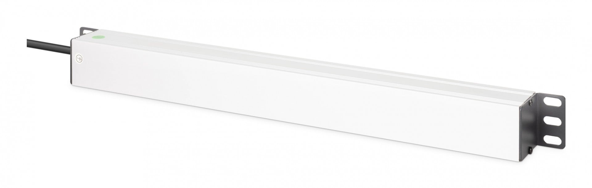DIGITUS Striscia di alimentazione PDU Rack 19" con protezione da sovratensioni + filtro EMI/RFI, 7 prese Schuko CEE 7/3 (45°), cavo da 2m, spina Unischuko CEE 7/7, 16A, - BATTERIE E ALIMENTATORI | TecnoCARE.net Sabaudia, Latina, Terracina, San Felice Circeo e Pontinia