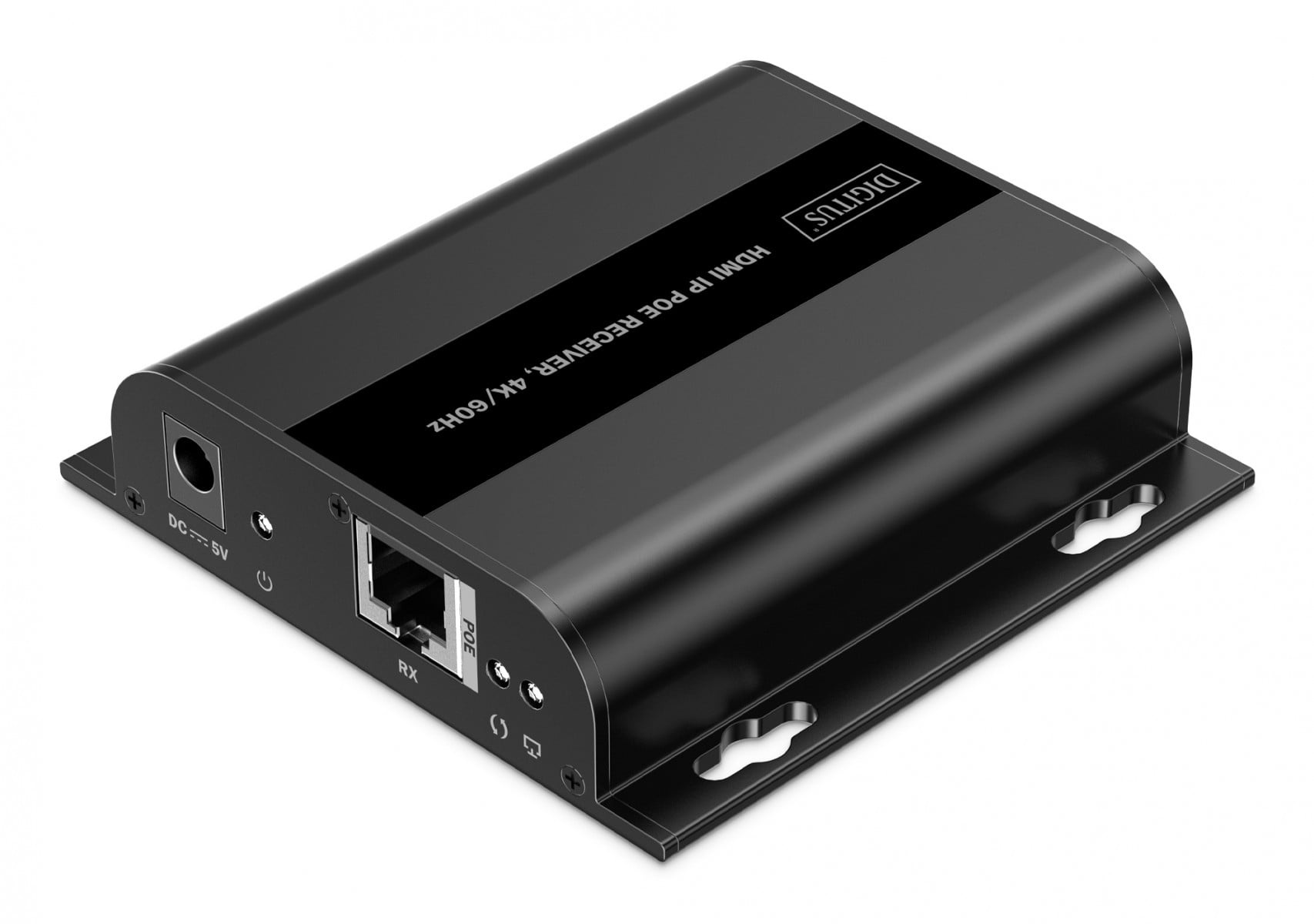 DIGITUS Estensore HDMI Cat.6 su IP 1G fino a 120m/200m con PoE - ricevitore aggiuntivo per DS-55353 - ELABORAZIONI E DISTRIBUZIONI DEL SEGNALE | TecnoCARE.net Sabaudia, Latina, Terracina, San Felice Circeo e Pontinia