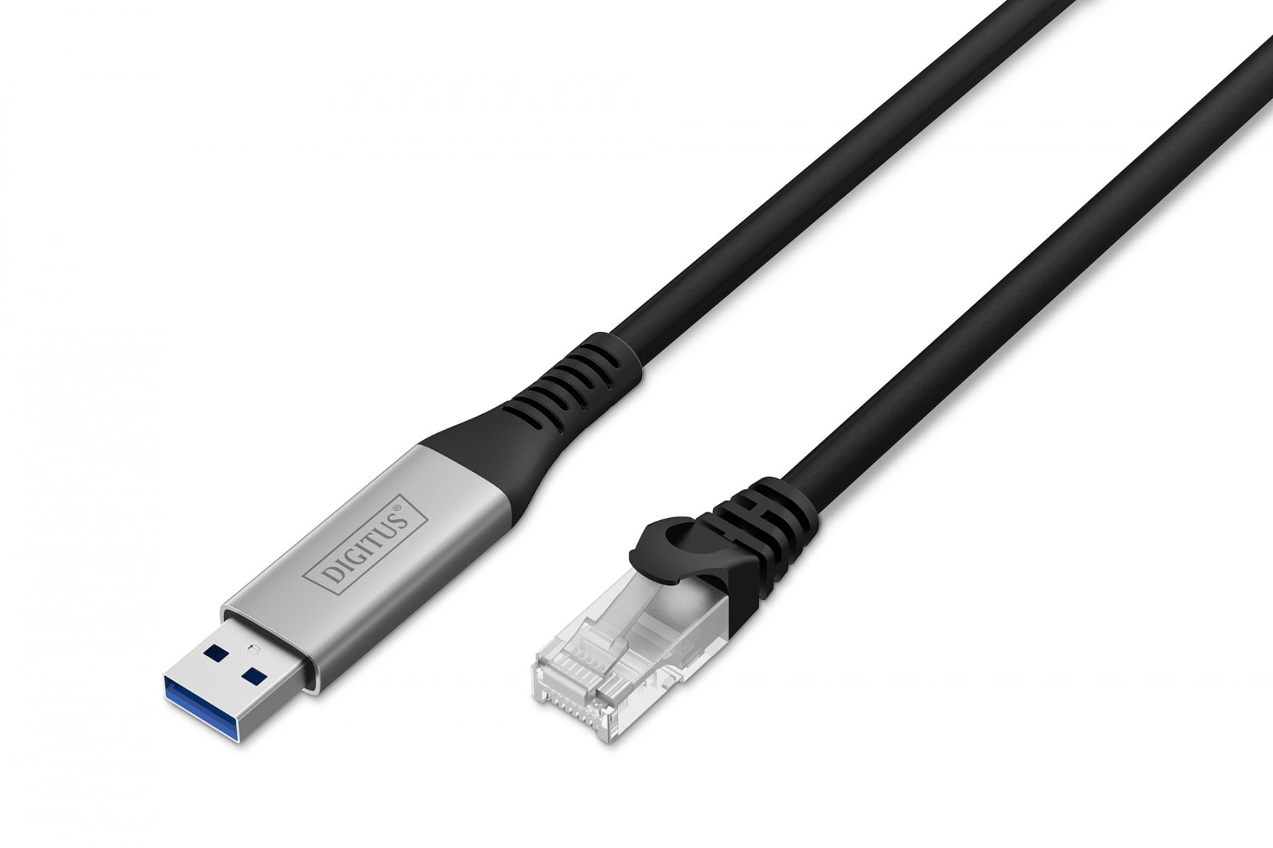 DIGITUS Cavo adattatore USB-A a RJ45 Cat. 6A S/FTP, 1 Gbit/s, USB 3.2 Gen1, LSZH, 15 m - CAVI PER COMPUTER E PERIFERICHE | TecnoCARE.net Sabaudia, Latina, Terracina, San Felice Circeo e Pontinia