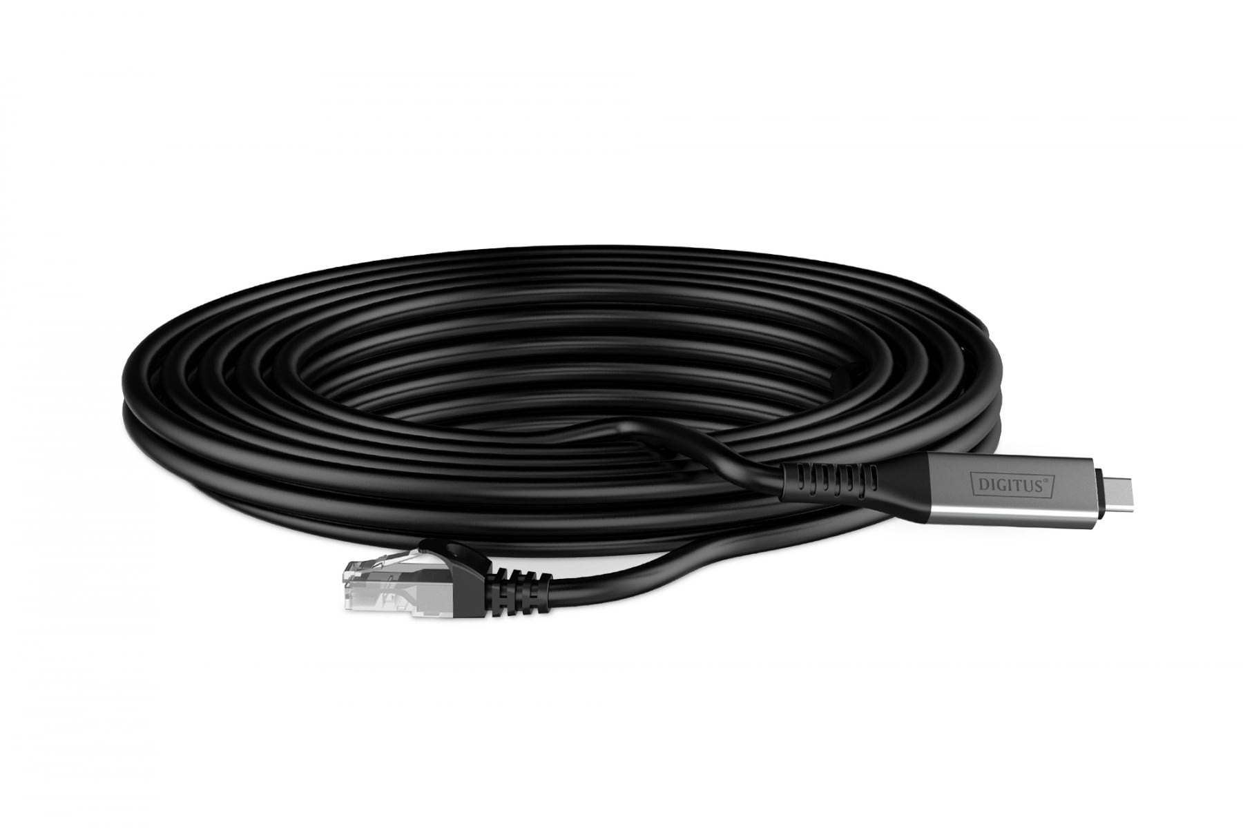 DIGITUS Cavo adattatore USB-C a RJ45 Cat. 6A S/FTP, 1 Gbit/s, USB 3.2 Gen1, LSZH, 3 m - CAVI PER COMPUTER E PERIFERICHE | TecnoCARE.net Sabaudia, Latina, Terracina, San Felice Circeo e Pontinia