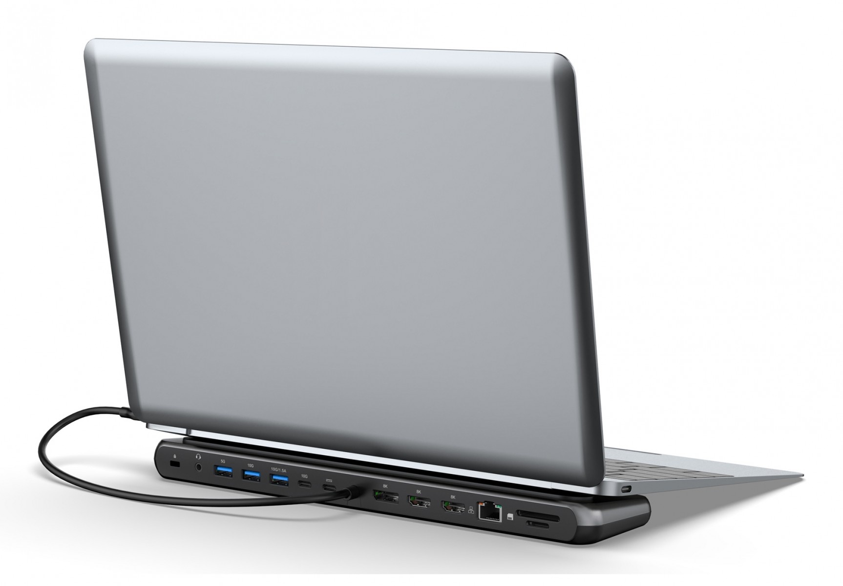 DIGITUS Stazione di docking USB-C a 12 porte, max. 8K/30Hz con HDR, HDMI, DP, max. 3 monitor (MST), USB-C 3.2 Gen 2, Gigabit Ethernet, SD/Micro SD, Audio, PD 100W - PC | TecnoCARE.net Sabaudia, Latina, Terracina, San Felice Circeo e Pontinia
