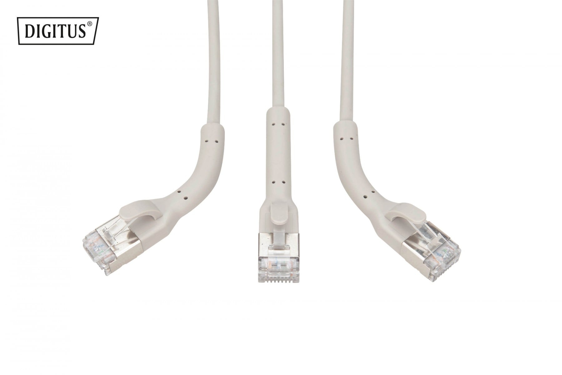 DIGITUS Digitus DK-1632-A-010B-10 Cavo patch angolato CAT 6A F-FTP, rame, 1 m, grigio, 10 pz - CAVI PER COMPUTER E PERIFERICHE | TecnoCARE.net Sabaudia, Latina, Terracina, San Felice Circeo e Pontinia