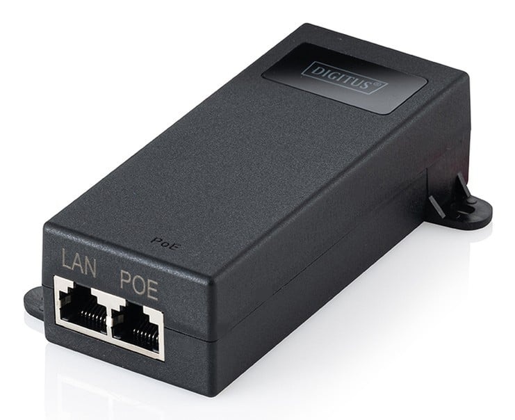 DIGITUS Digitus DN-95104-1 Iniettore di alimentazione / adattatore PoE++ 802.3bt | Attivo max. 55V 60W | 10/100/1000Mbps - RETI | TecnoCARE.net Sabaudia, Latina, Terracina, San Felice Circeo e Pontinia