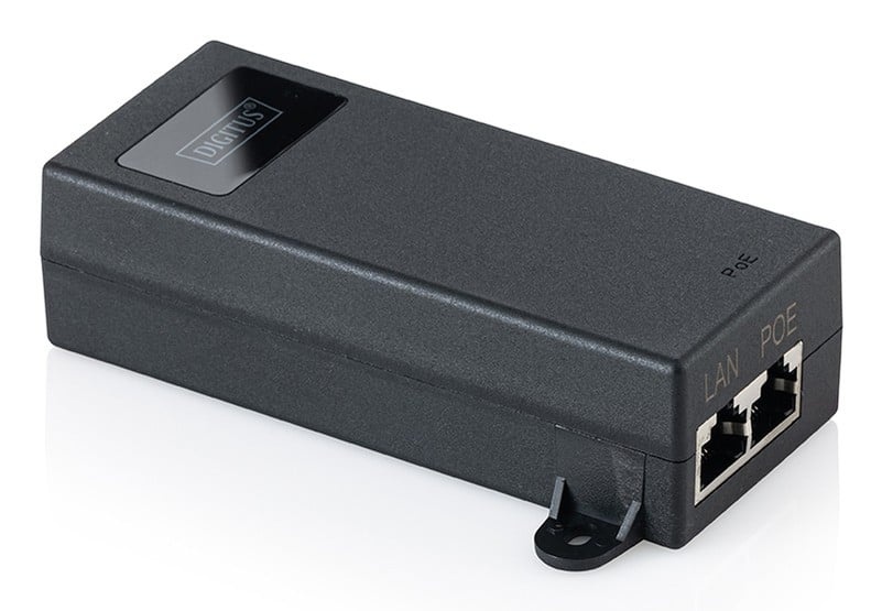 DIGITUS Digitus DN-95104-1 Iniettore di alimentazione / adattatore PoE++ 802.3bt | Attivo max. 55V 60W | 10/100/1000Mbps - RETI | TecnoCARE.net Sabaudia, Latina, Terracina, San Felice Circeo e Pontinia