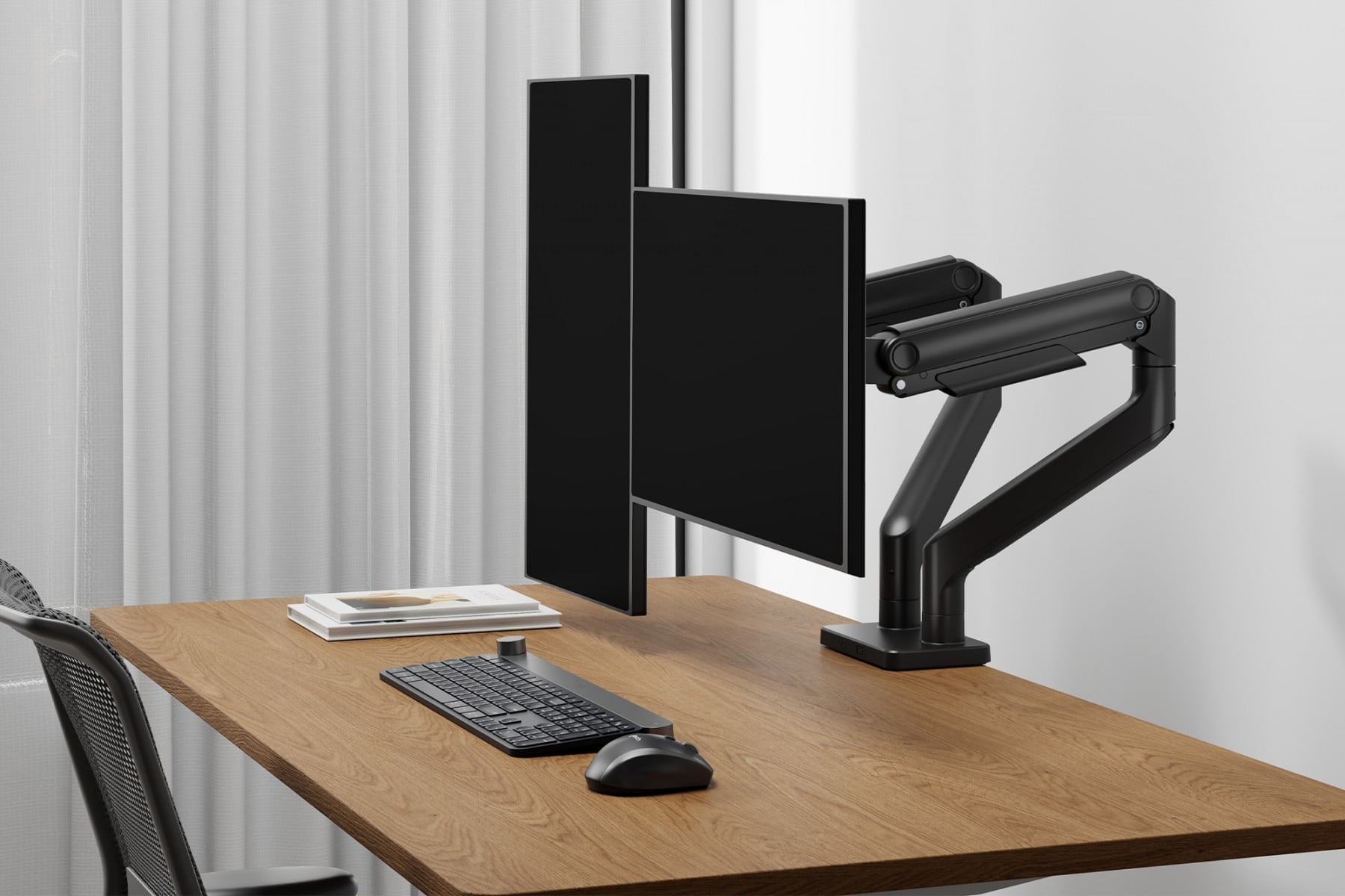DIGITUS Digitus DA-90474 Supporto doppio per monitor, 2x 45", 2x 20 kg - MONITOR E ACCESSORI | TecnoCARE.net Sabaudia, Latina, Terracina, San Felice Circeo e Pontinia