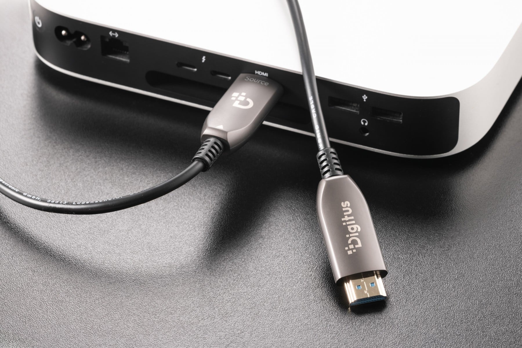DIGITUS Digitus AK-330126-1000-S Cavo ibrido HDMI AOC | HDMI-A maschio-maschio | HDMI 2.1 | UHD-2 8K@60Hz | 48Gbps |HDR, eARC, HDCP 2.2, CEC | 100m - CAVI PER COMPUTER E PERIFERICHE | TecnoCARE.net Sabaudia, Latina, Terracina, San Felice Circeo e Pontinia