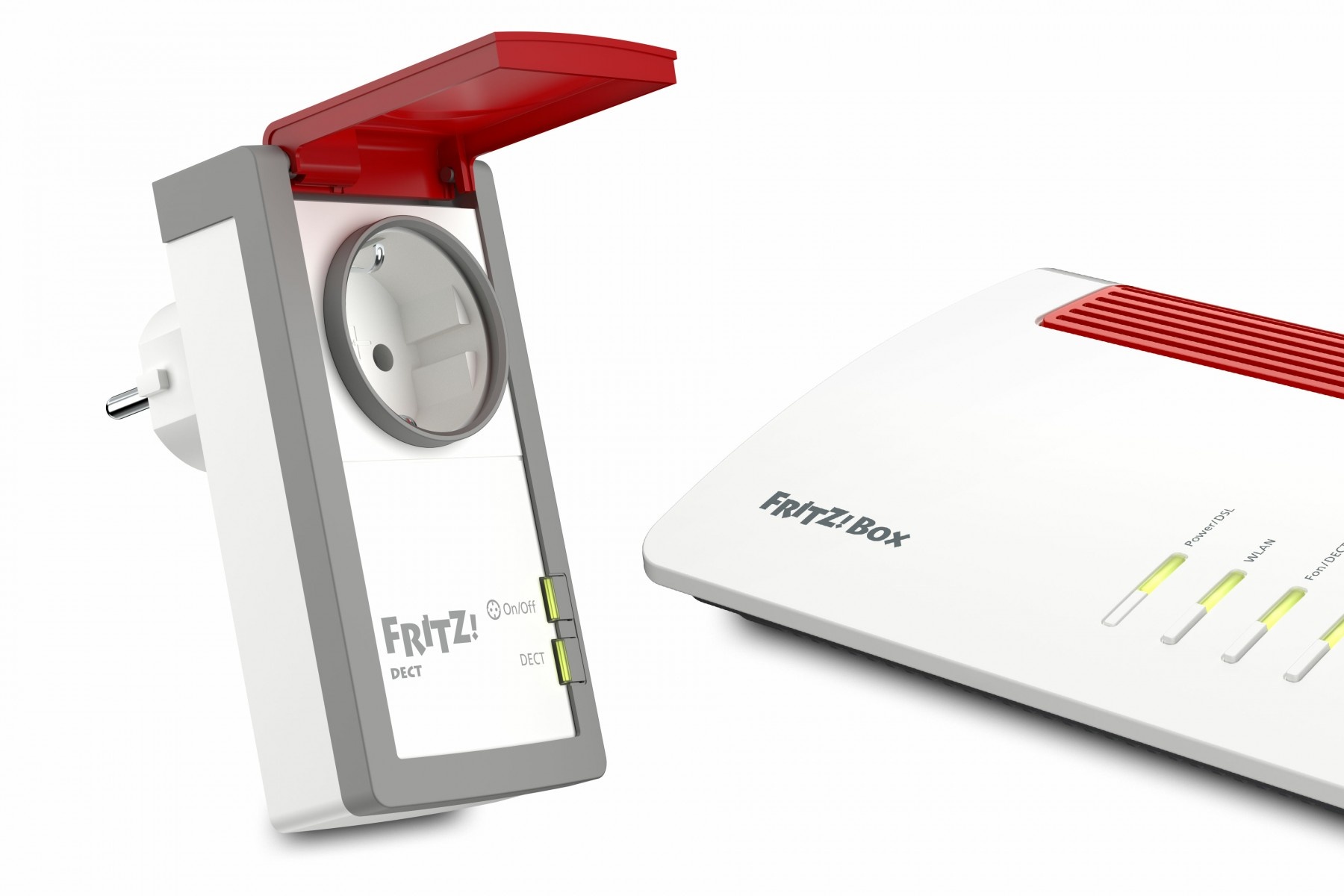 FRITZ! FRITZ!DECT 210 presa intelligente 3450 W Bianco - DISPOSITIVI SMART PER LA CASA | TecnoCARE.net Sabaudia, Latina, Terracina, San Felice Circeo e Pontinia
