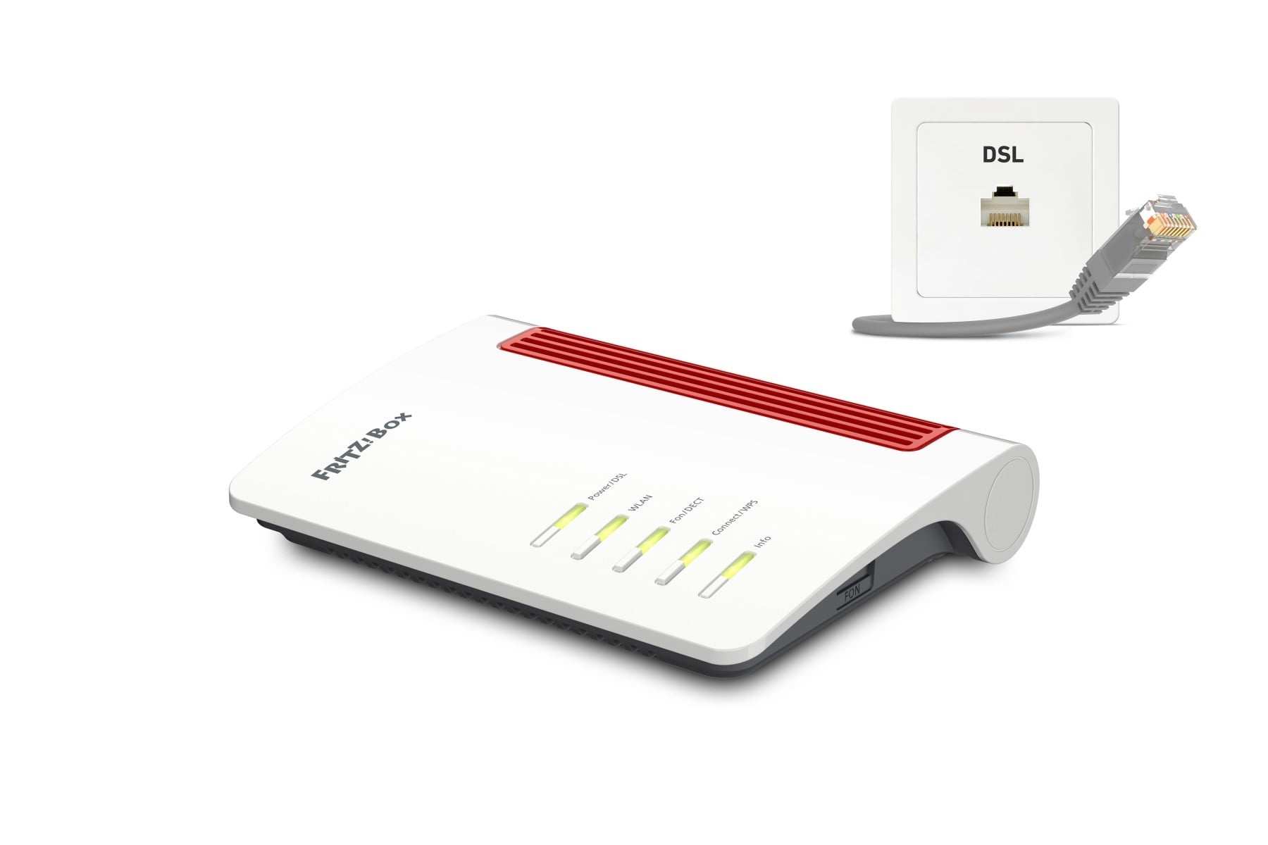 FRITZ! FRITZ!Box 7510 router wireless Gigabit Ethernet Banda singola (2.4 GHz) Bianco - RETI | TecnoCARE.net Sabaudia, Latina, Terracina, San Felice Circeo e Pontinia