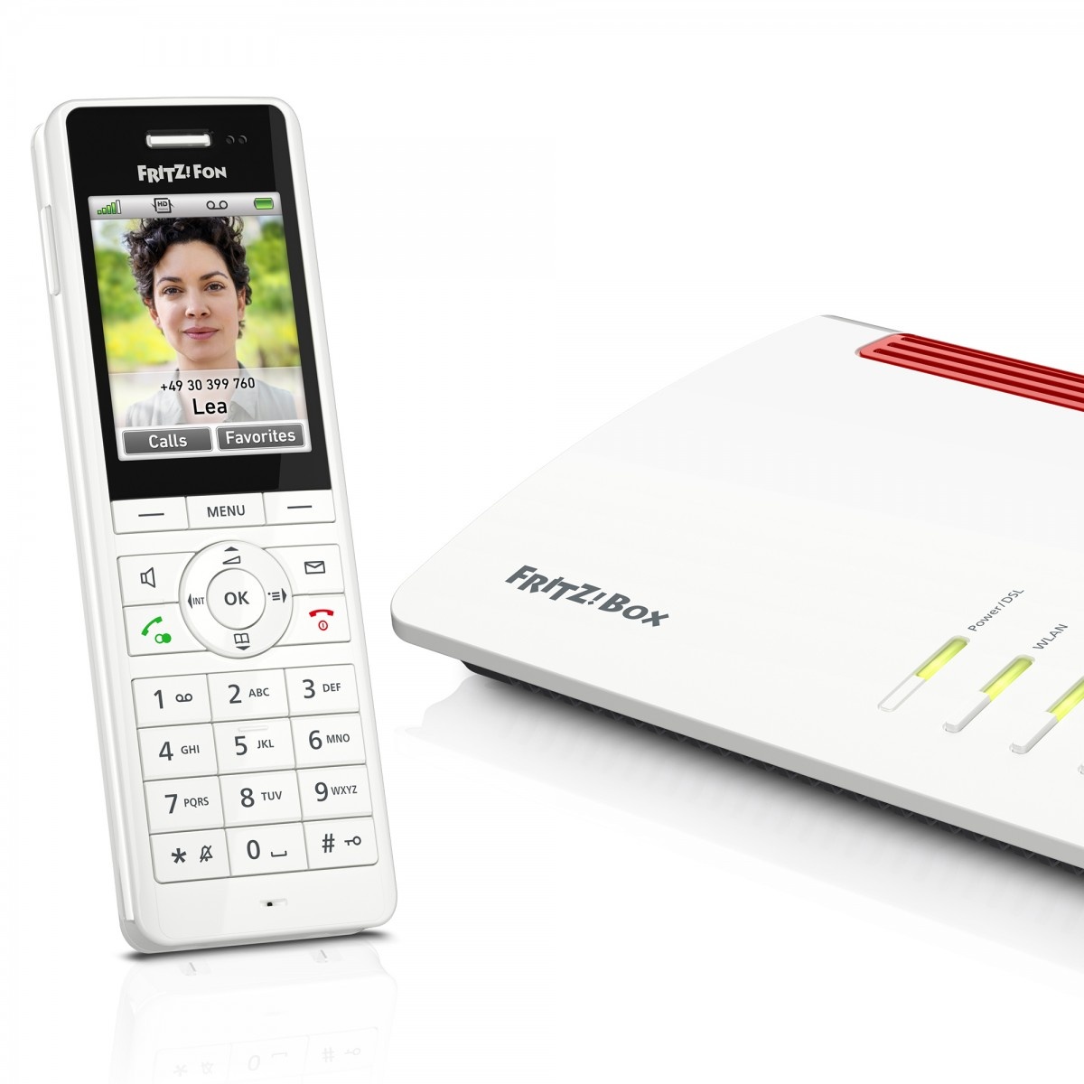 FRITZ! FRITZ!Fon X6 White International - APPARECCHIATURA TELEFONICA | TecnoCARE.net Sabaudia, Latina, Terracina, San Felice Circeo e Pontinia