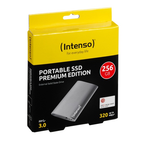 INTENSO INTENSO SSD ESTERNO PREMIUM 256GB 1,8 USB 3.2 500MB/S - SSD ESTERNI | TecnoCARE.net Sabaudia, Latina, Terracina, San Felice Circeo e Pontinia