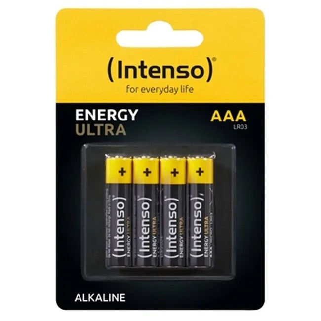 INTENSO INTENSO BATTERIE ALCALINE ENERGY ULTRA AAA LR03 4PCS BLISTER - BATTERIE | TecnoCARE.net Sabaudia, Latina, Terracina, San Felice Circeo e Pontinia