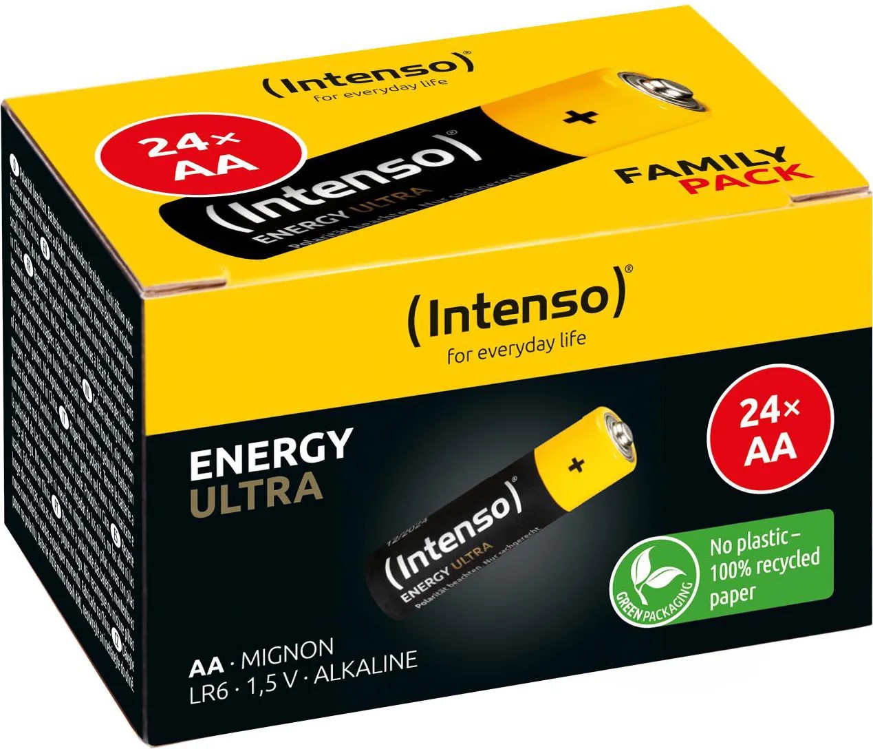 INTENSO INTENSO BATTERIE ALCALINE ENERGY ULTRA AA LR6 24PCS PAPER BOX - BATTERIE | TecnoCARE.net Sabaudia, Latina, Terracina, San Felice Circeo e Pontinia