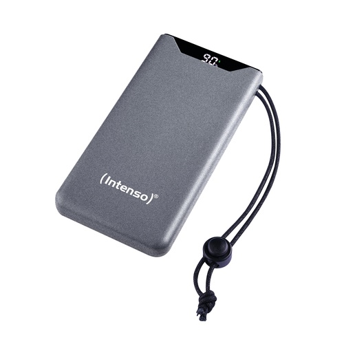 INTENSO INTENSO POWER BANK  F10000, PD, QUALCOMM QUICK CHARGE 3.0, DIGITAL PERCENTAGE DISPLAY, GRIGIO - POWER PACK | TecnoCARE.net Sabaudia, Latina, Terracina, San Felice Circeo e Pontinia