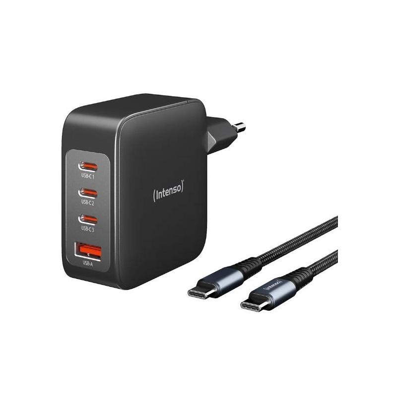 INTENSO INTENSO POWER ADAPTER INCLUDING CHARGING 140W + DATA CABLE NYLON 2,0M - ADATTATORI | TecnoCARE.net Sabaudia, Latina, Terracina, San Felice Circeo e Pontinia