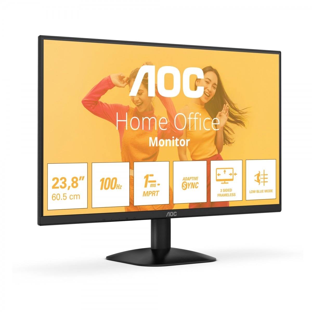 AOC AOC B3 24B35HM2 Monitor PC 60,5 cm (23.8") 1920 x 1080 Pixel Full HD LED Nero - MONITOR E ACCESSORI | TecnoCARE.net Sabaudia, Latina, Terracina, San Felice Circeo e Pontinia