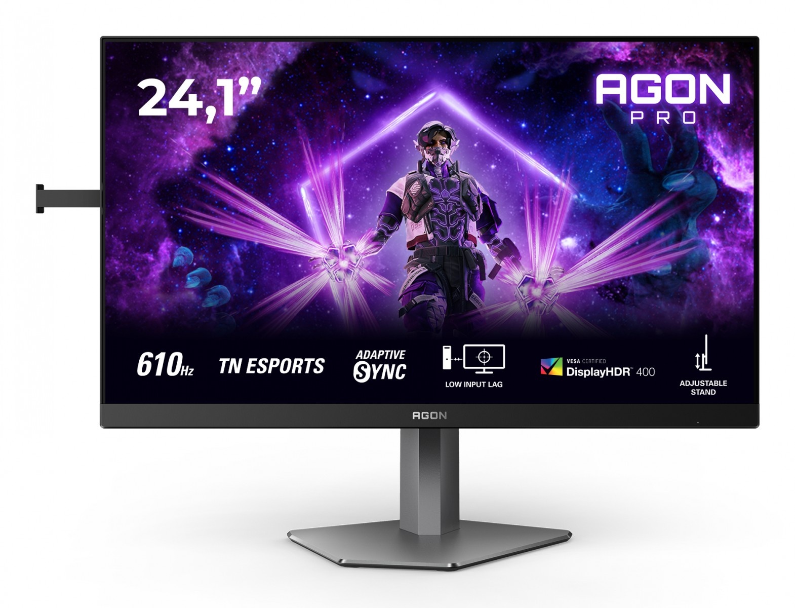AOC AOC G2 AG246FK6 Monitor PC 61,2 cm (24.1") 1920 x 1080 Pixel Full HD LED Nero, Grigio - MONITOR E ACCESSORI | TecnoCARE.net Sabaudia, Latina, Terracina, San Felice Circeo e Pontinia