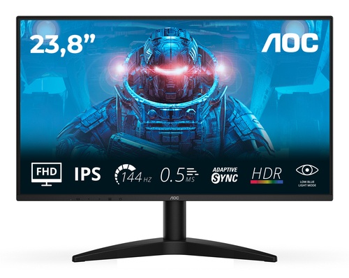 AOC AOC B3 24B36X Monitor PC 60,5 cm (23.8") 1920 x 1080 Pixel Full HD LED Nero - MONITOR E ACCESSORI | TecnoCARE.net Sabaudia, Latina, Terracina, San Felice Circeo e Pontinia