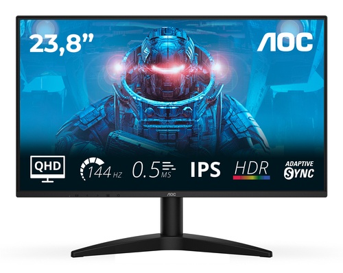 AOC AOC MONITOR GAMING 23,8 LED IPS QHD 16:9 0,5MS 144Hz 300 CDM, DP/HDMI - MONITOR GAMING | TecnoCARE.net Sabaudia, Latina, Terracina, San Felice Circeo e Pontinia