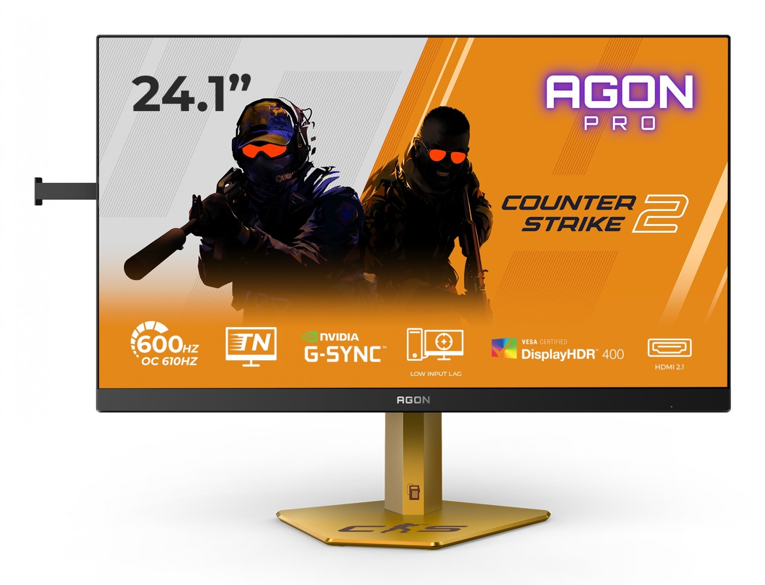 AOC AOC AGON PRO CS24A Monitor PC 61,2 cm (24.1") 1920 x 1080 Pixel Full HD LED Nero - MONITOR E ACCESSORI | TecnoCARE.net Sabaudia, Latina, Terracina, San Felice Circeo e Pontinia