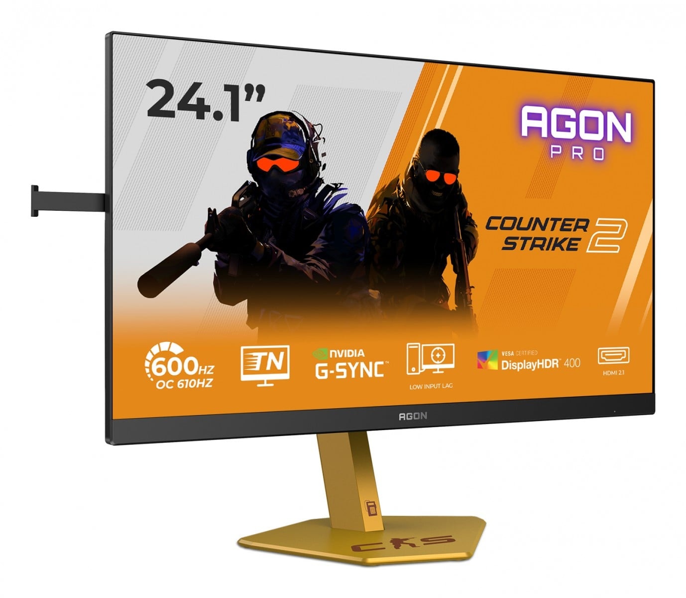 AOC AOC AGON PRO CS24A Monitor PC 61,2 cm (24.1") 1920 x 1080 Pixel Full HD LED Nero - MONITOR E ACCESSORI | TecnoCARE.net Sabaudia, Latina, Terracina, San Felice Circeo e Pontinia