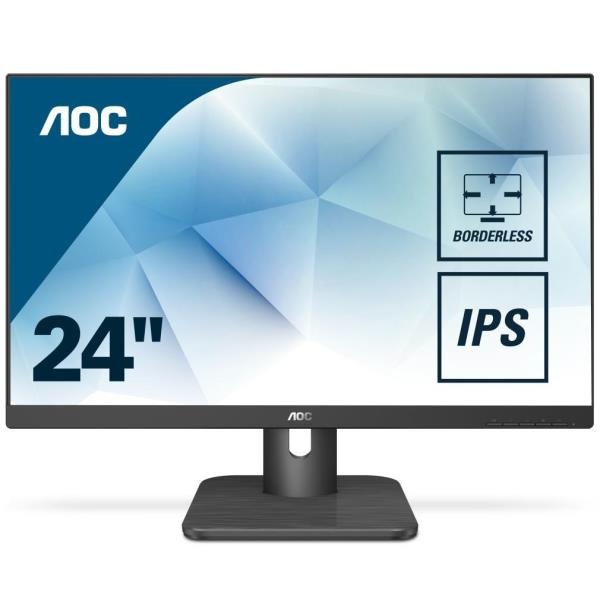 AOC AOC E1 24E1Q Monitor PC 60,5 cm (23.8") 1920 x 1080 Pixel Full HD LED Nero - MONITOR E ACCESSORI | TecnoCARE.net Sabaudia, Latina, Terracina, San Felice Circeo e Pontinia