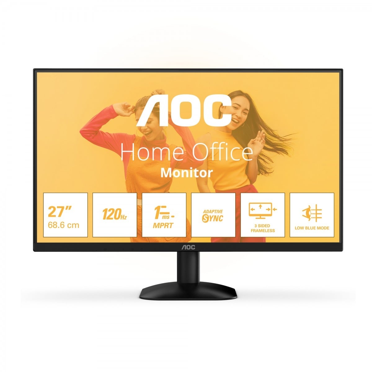 AOC AOC B3 27B35HM Monitor PC 68,6 cm (27") 1920 x 1080 Pixel Full HD LED Nero - MONITOR E ACCESSORI | TecnoCARE.net Sabaudia, Latina, Terracina, San Felice Circeo e Pontinia