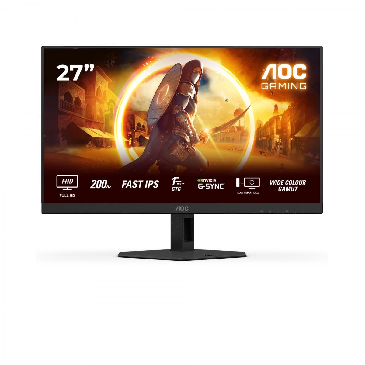 AOC AOC G4 27G4HRE Monitor PC 68,6 cm (27") 1920 x 1080 Pixel Full HD LED Nero, Rosso - MONITOR E ACCESSORI | TecnoCARE.net Sabaudia, Latina, Terracina, San Felice Circeo e Pontinia