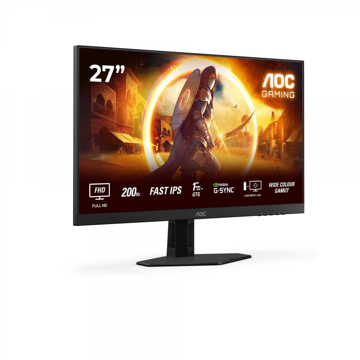 AOC AOC G4 27G4HRE Monitor PC 68,6 cm (27") 1920 x 1080 Pixel Full HD LED Nero, Rosso - MONITOR E ACCESSORI | TecnoCARE.net Sabaudia, Latina, Terracina, San Felice Circeo e Pontinia