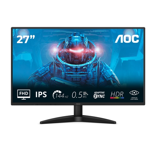 AOC AOC B3 27B36X Monitor PC 68,6 cm (27") 1920 x 1080 Pixel Full HD LED Nero - MONITOR E ACCESSORI | TecnoCARE.net Sabaudia, Latina, Terracina, San Felice Circeo e Pontinia