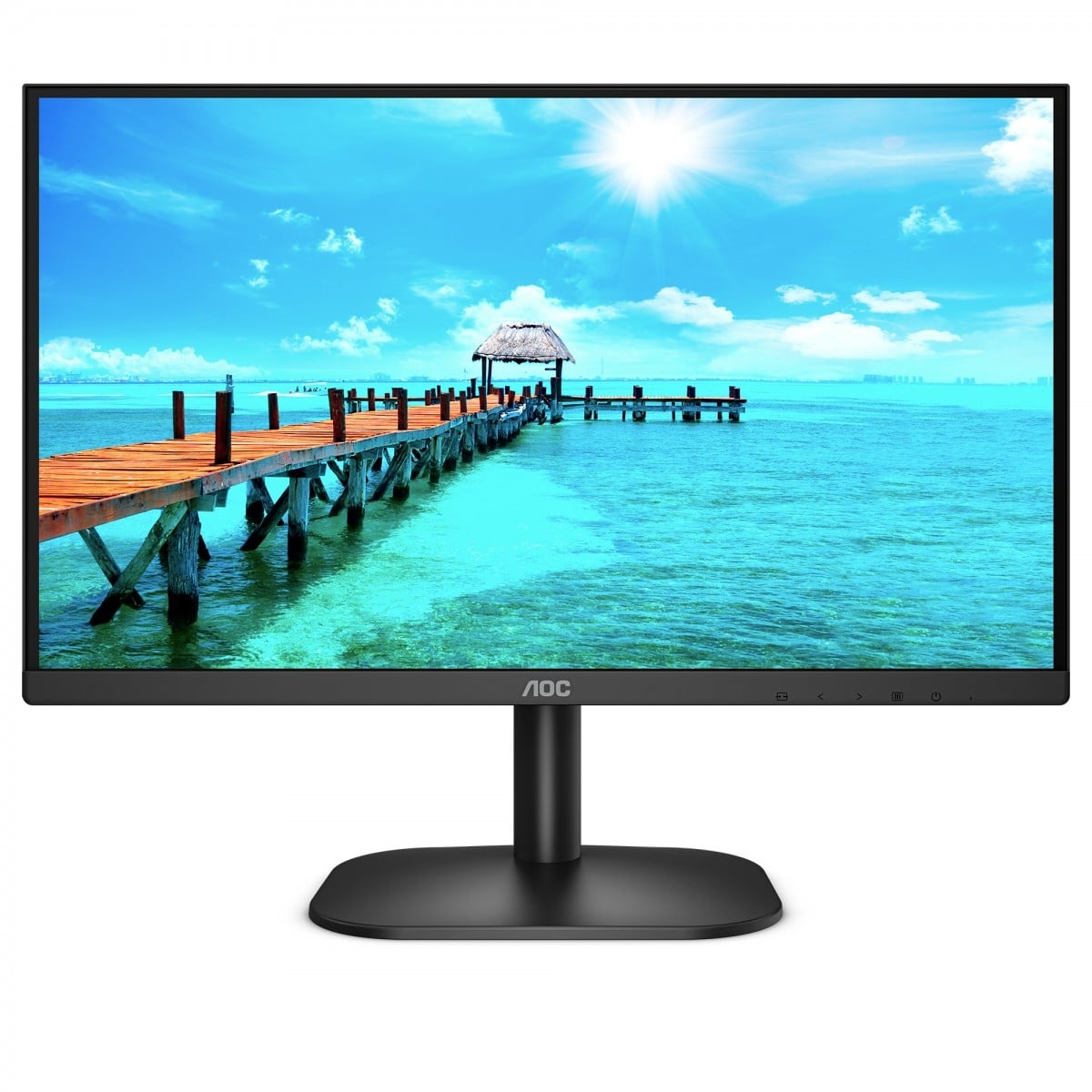 AOC AOC B2 22B2H Monitor PC 54,6 cm (21.5") 1920 x 1080 Pixel Full HD LED Nero - MONITOR E ACCESSORI | TecnoCARE.net Sabaudia, Latina, Terracina, San Felice Circeo e Pontinia