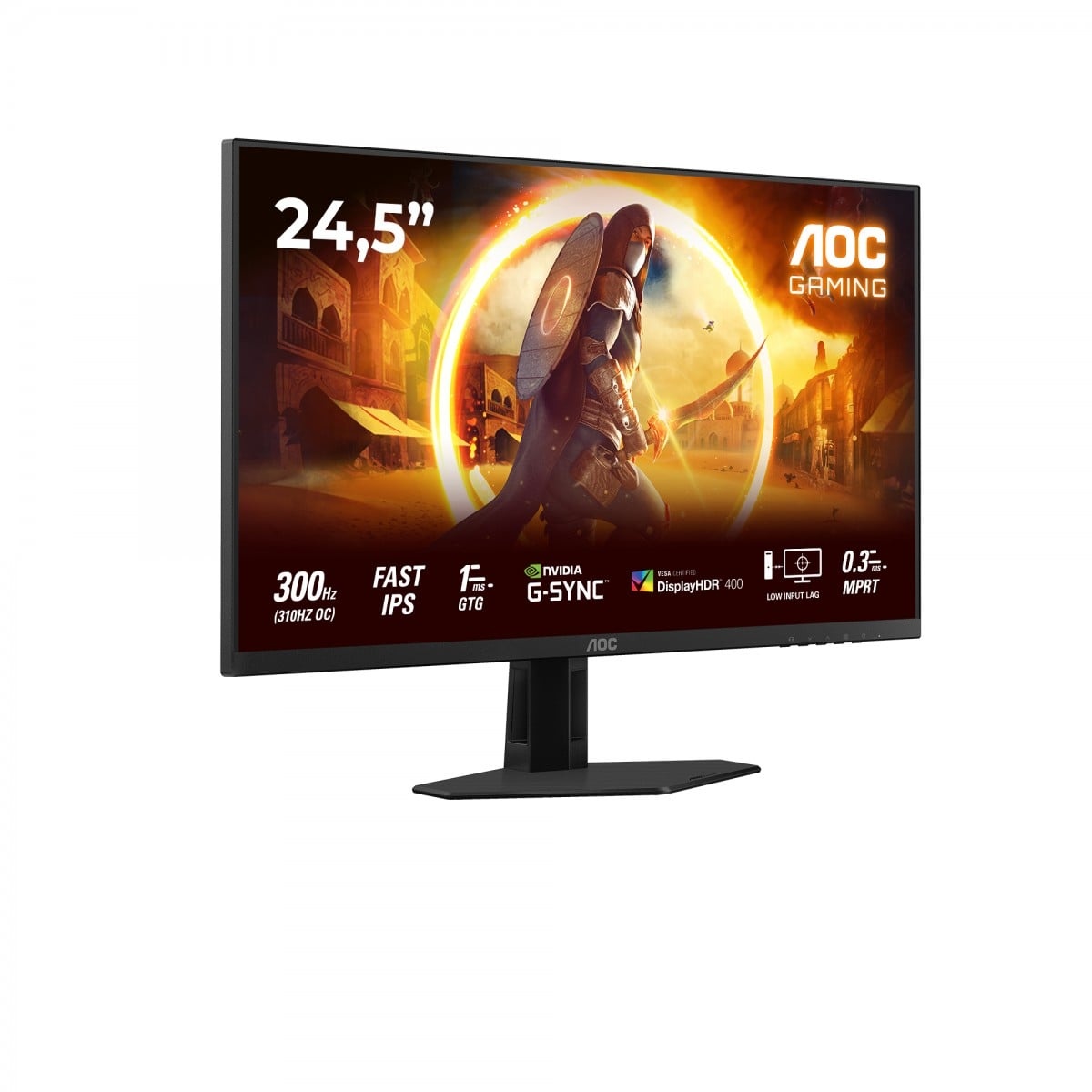 AOC AOC G4 25G4SRE Monitor PC 62,2 cm (24.5") 1920 x 1080 Pixel Full HD LED Nero, Rosso - MONITOR E ACCESSORI | TecnoCARE.net Sabaudia, Latina, Terracina, San Felice Circeo e Pontinia