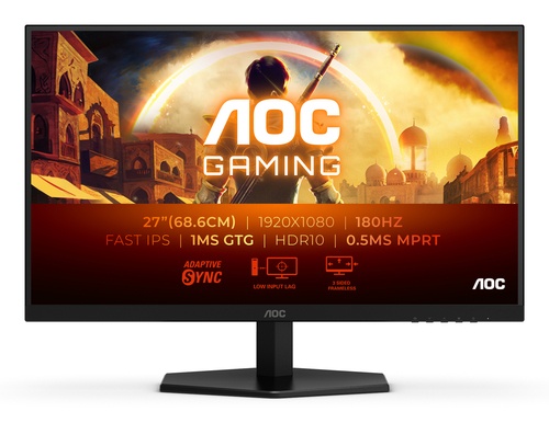 AOC AOC G4 27G42E Monitor PC 68,6 cm (27") 1920 x 1080 Pixel Full HD LCD Nero - MONITOR E ACCESSORI | TecnoCARE.net Sabaudia, Latina, Terracina, San Felice Circeo e Pontinia