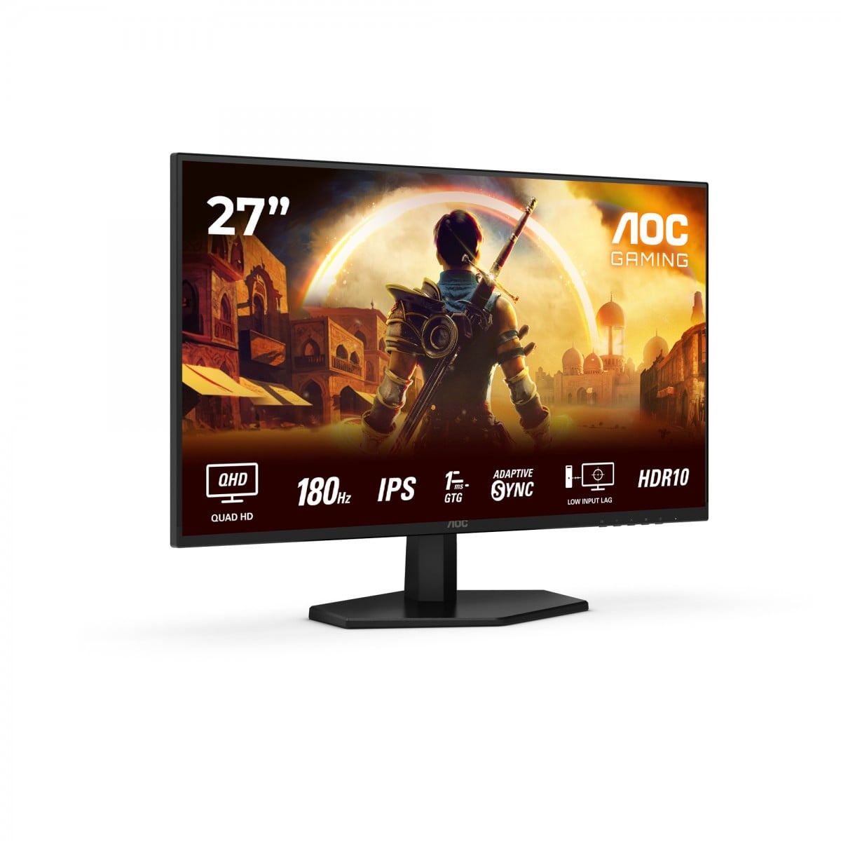 AOC AOC G4 Q27G42XE Monitor PC 68,6 cm (27") 2560 x 1440 Pixel Quad HD Nero, Rosso - MONITOR E ACCESSORI | TecnoCARE.net Sabaudia, Latina, Terracina, San Felice Circeo e Pontinia